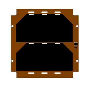 30% 效率 1U 太阳能电池板（顶部/底部）
